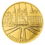 Tschechische Goldmnzen 2023 - 5000 CZK Kromeriz / Kremsier - St.