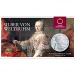 World Coins Maria Theresa Taler 1780 - Modern Re-strike in Blister - Proof