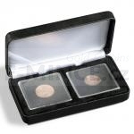 Coin Etuis NOBILE Single coin box NOBILE for 2x QUADRUM, black