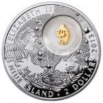 2013 - Niue 2 NZD - Lucky Coin - Goldfish - Proof