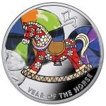 Year of the Horse 2014 2014 - Niue 1 NZD Year of the Horse - Rocking Horse - Proof