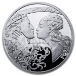 Famous Love Stories 2010 - Niue 1 NZD - Romeo and Juliet - Proof