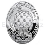 World Coins 2010 - Niue 2 $ Imperial Fabergé Eggs - Coronation Egg - Proof