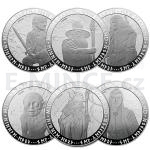 2012 - New Zealand 6 $ - The Hobbit: An Unexpected Journey Silver Coin Set