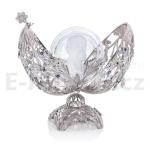 Jewellery Original Winter Themed Gem with Silver Coin 2 NZD Gustav Fabergé - Proof