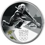 Olympics 2013 - Russia 3 RUB - Sochi 2014 - Curling