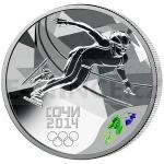 Olympics 2013 - Russia 3 RUB - Sochi 2014 - Short Track Skating