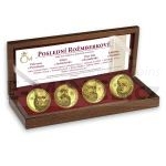 Set of 4 Gold Medals The Last Rosenbergs - Proof