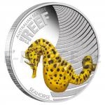 For Kids 2010 - Australian Sea Life - The Reef - Sea Horse 1/2oz Silver Proof Coin