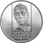 Slovak Silver Coins 2015 - Slovakia 10 € Ladislav Nadasi-Jege - the 150th anniversary of the birth - Proof
