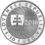 Slovak Silver Coins 2016 - Slovakia 10 EUR First Slovak Presidency of the Council of the European Union - Proof