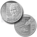 Slovak Silver Coins 2012 - Slovakia 10 € - Anton Bernolák - Proof