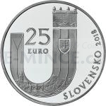 2018 - Slovakia 25 € 25th Anniversary of the Establishment of the Slovak Republic - Unc