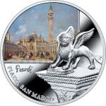 World Coins 2016 - Niue 2 $ Venice: Piazza San Marco - Proof