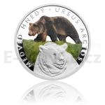 Czech Mint 2016 2016 - Niue 1 NZD Silver Coin Brown Bear - Proof
