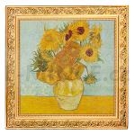 Treasures of World Painting 2019 - Niue 1 $ Vincent Van Gogh - Sunflowers - proof