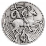Czech Medals Saint George - Silver Thaler