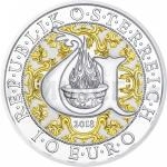 2018 - Austria 10 € Uriel - the Illuminating Angel - Proof