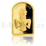 Czech Mint 2016 Gold Medal Jaroslav Róna - Conquistador - Proof