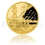 2016 - Niue 5 NZD Gold Coin Siege of Leningrad - Proof