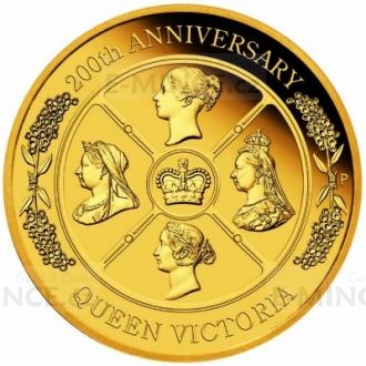 2019 - Australia 200 AUD Queen Victoria 200th Anniversary 2oz Gold Proof Coin
Click to view the picture detail.