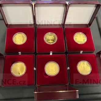 2012 - 2021 6 Gold Coins 10000 CZK - Proof
Click to view the picture detail.