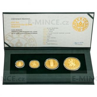 Set of 4 Gold Ducats - Proof
Click to view the picture detail.