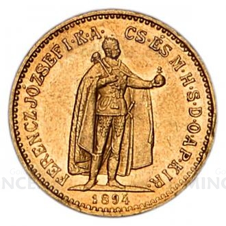 10 Kronen 1894 K.B.
Klicken Sie zur Detailabbildung.