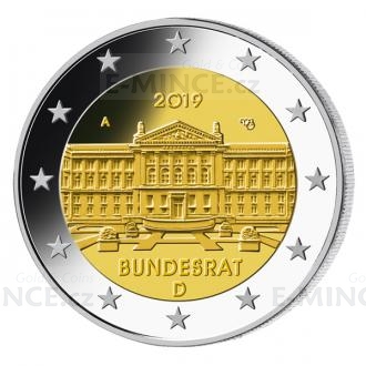 2019 - Germany 2 € Bundesrat (A) - BU
Click to view the picture detail.