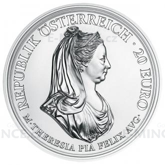 2018 - Austria 20 EUR Maria Theresa: Clemency and Faith - Proof
Click to view the picture detail.