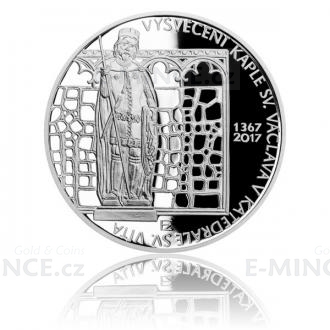 2017 - 200 CZK Consecration of Saint Wenceslas Chapel in Saint Vitus Cathedral - Proof
Click to view the picture detail.
