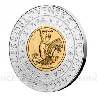 2019 - 2000 K Bimetalov mince Zaveden eskoslovensk koruny - b.k.
Kliknutm zobrazte detail obrzku.