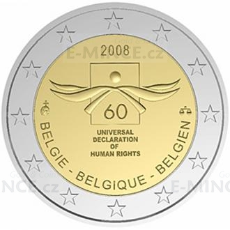 2008 - 2  Belgium - 60th anniversary of the Universal Declaration of Human Rights - Unc
Click to view the picture detail.