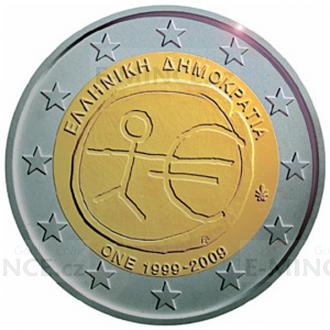 2009 - 2 € Greece - 10th anniversary of Economic and Monetary Union - Unc
Click to view the picture detail.