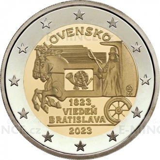 2023 - Slovakia 2  200th Anniversary of Horse-drawn Express Mail Coach Service - UNC
Click to view the picture detail.
