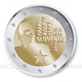 2011 - 2 € Slovenia - Franc Rozman-Stane - Unc
Click to view the picture detail.