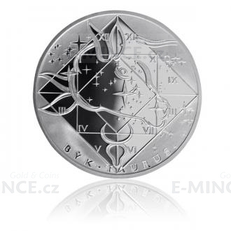 Silver medal The Taurus sign of zodiac - proof
Klicken Sie zur Detailabbildung.