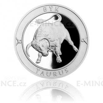 Silver Medal Sign of Zodiac - Taurus - Proof
Click to view the picture detail.