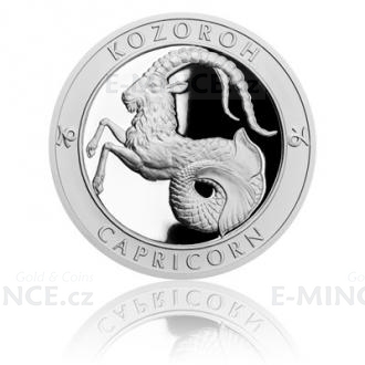 Silver Medal Sign of Zodiac - Capricorn - Proof
Click to view the picture detail.