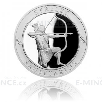 Silver Medal Sign of Zodiac - Sagittarius - Proof
Click to view the picture detail.