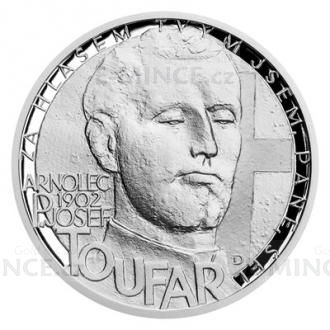 Silver Medal National Heroes - Josef Toufar - Proof
Click to view the picture detail.