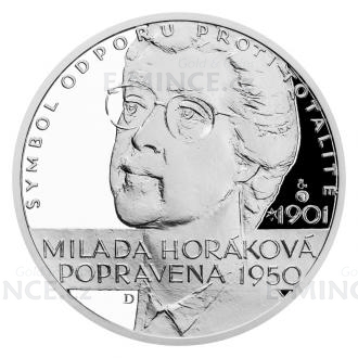 Silver Medal National Heroes - Milada Horáková - Proof
Click to view the picture detail.