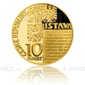 10 Ducat CR 2018 Czech Constitution - Proof
Click to view the picture detail.