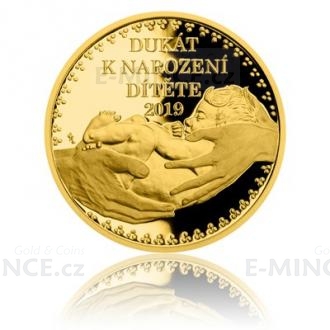 Gold Ducat to the Birth of a Child 2019 - Proof
Click to view the picture detail.