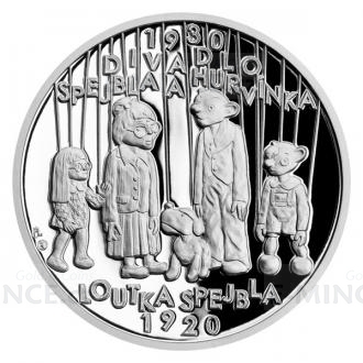 Silver Medal Stories of Our History - Spejbl Wooden Puppet - Proof
Click to view the picture detail.