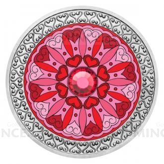 Silver Medal Love Mandala - Proof
Click to view the picture detail.
