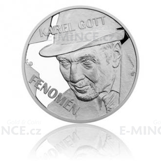Silver 1 oz Medal Karel Gott - Phenomenon - Proof
Click to view the picture detail.