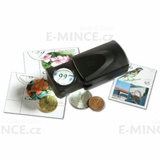 Pull Out-magnifier with LED, magnification 20 x, black, Ø 21 mm
Click to view the picture detail.