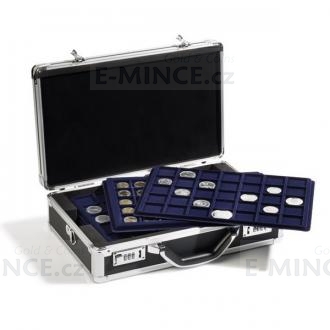 Coin Case CARGO L 6 PRO for 198 coins, incl. 6 coin trays, black
Click to view the picture detail.