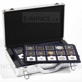 Coin case CARGO L6 for 90 QUADRUM coin capsules
Click to view the picture detail.